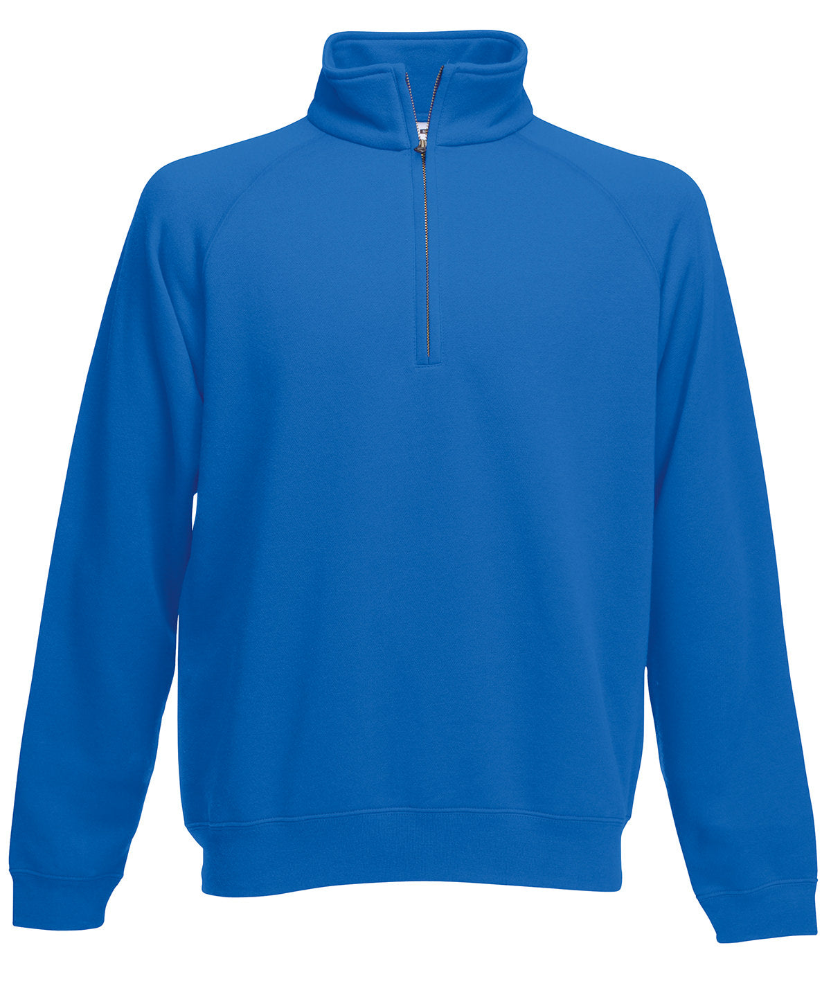 Royal Blue - Premium 70/30 zip-neck sweatshirt