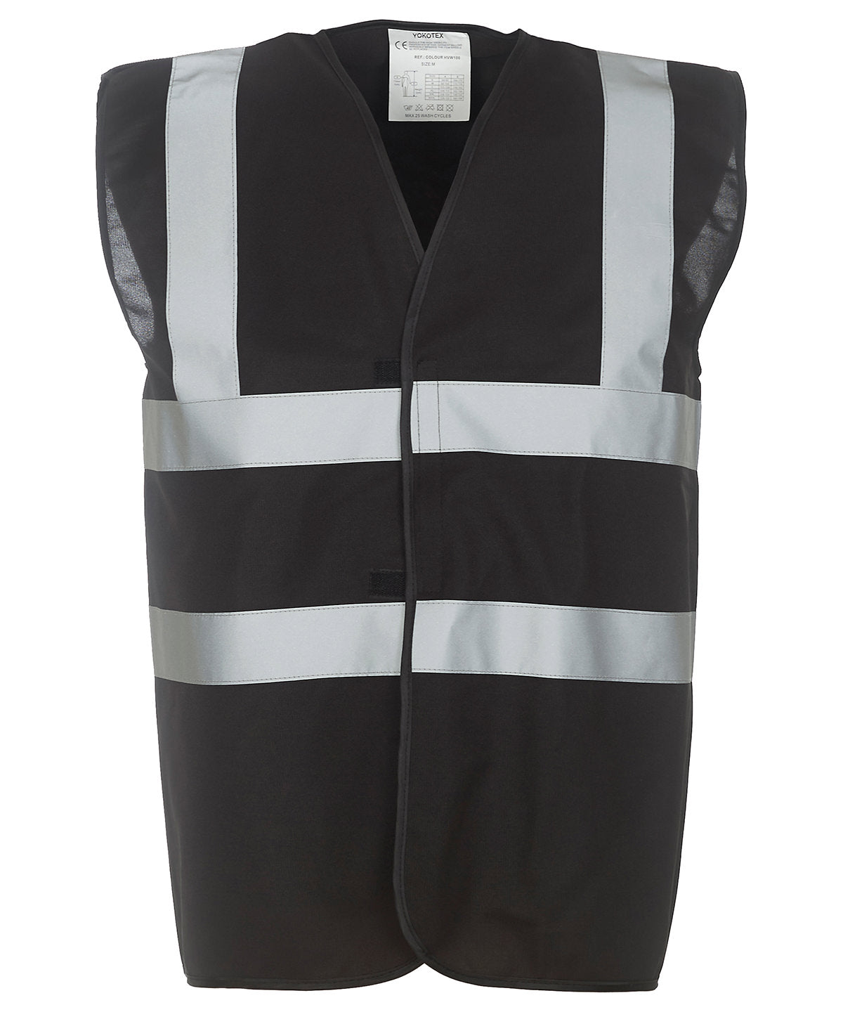Black* - Hi-vis 2-band-and-braces waistcoat (HVW100)