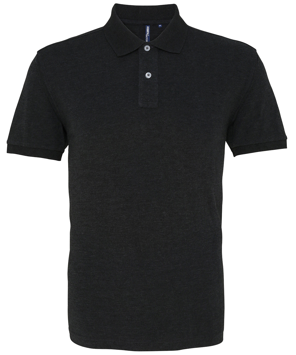 Heather Black - Men's Classic fit polo