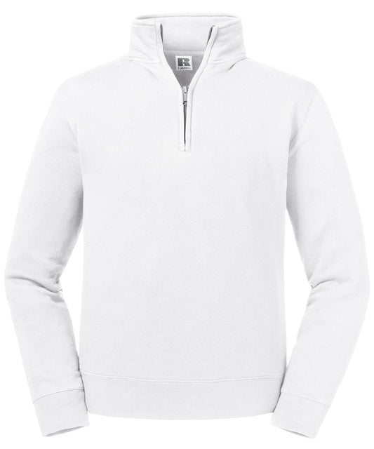 White - Authentic ¼ zip sweatshirt