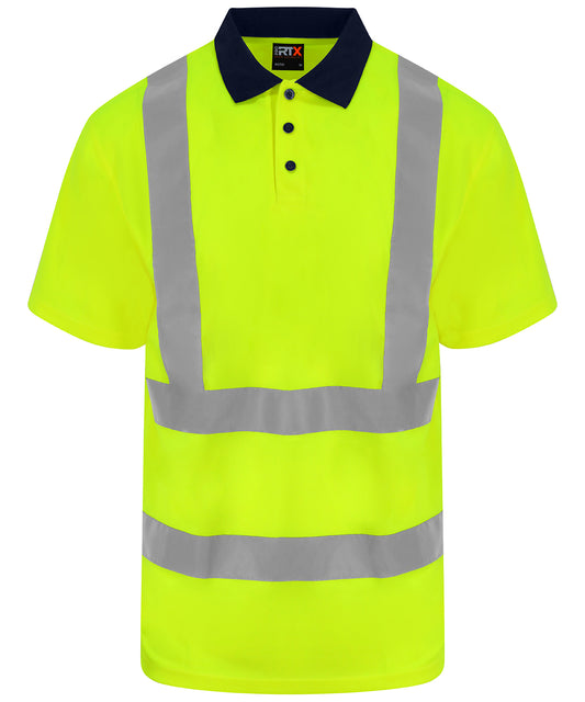 Yellow/Navy - High visibility polo