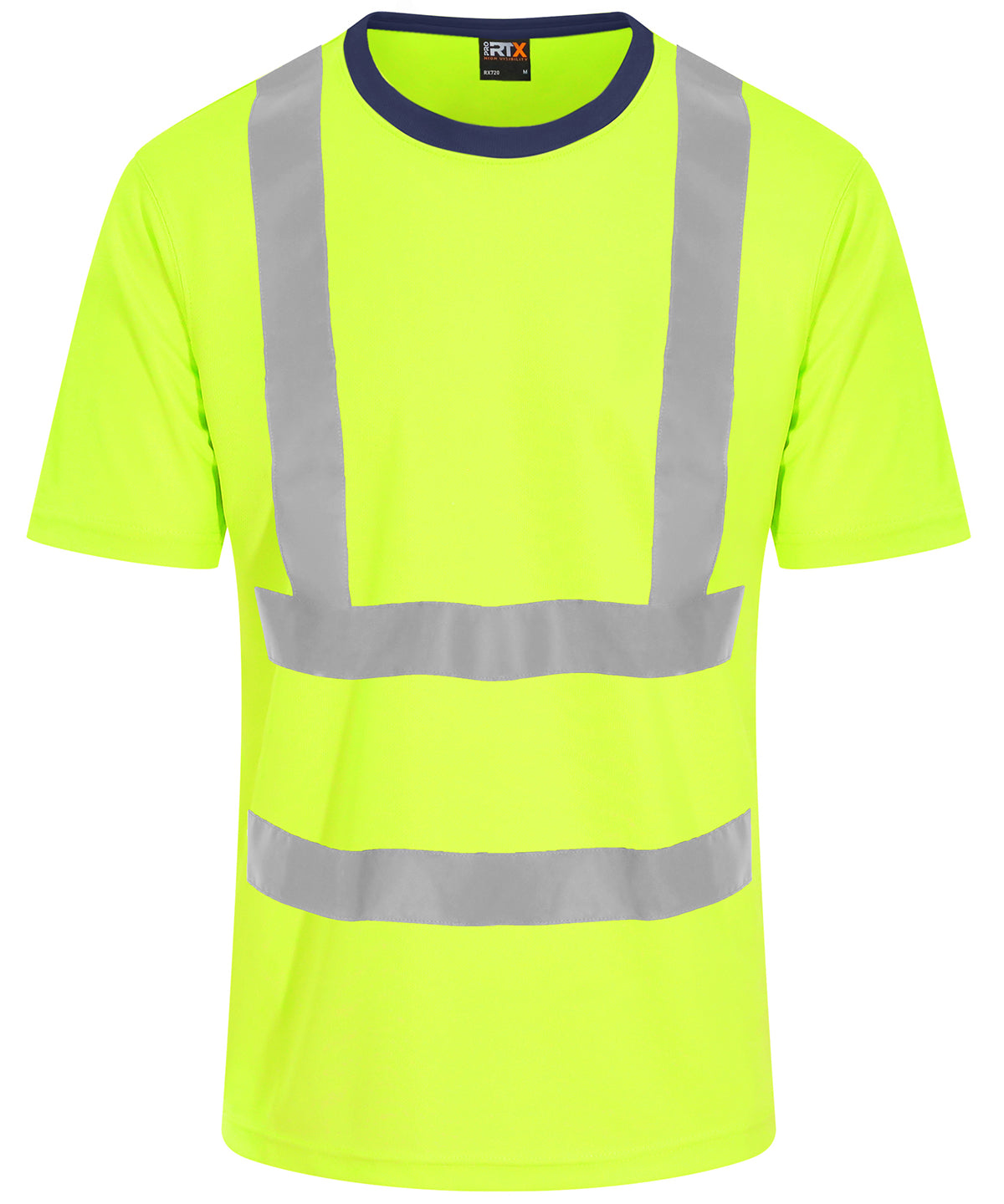 HV Yellow/Navy - High visibility t-shirt
