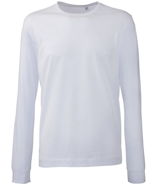 White - Men's long sleeve Anthem t-shirt