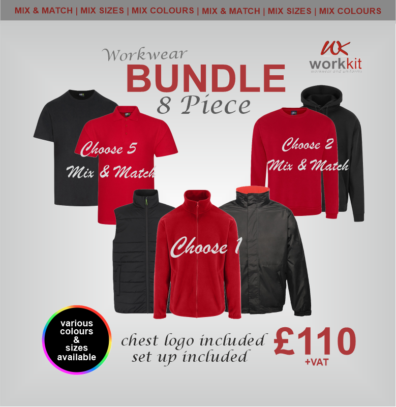 8 Piece Workwear Bundle