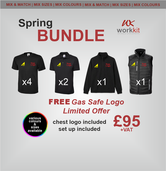 8 Piece Spring Bundles with FREE Gas safe Logo, limited offer