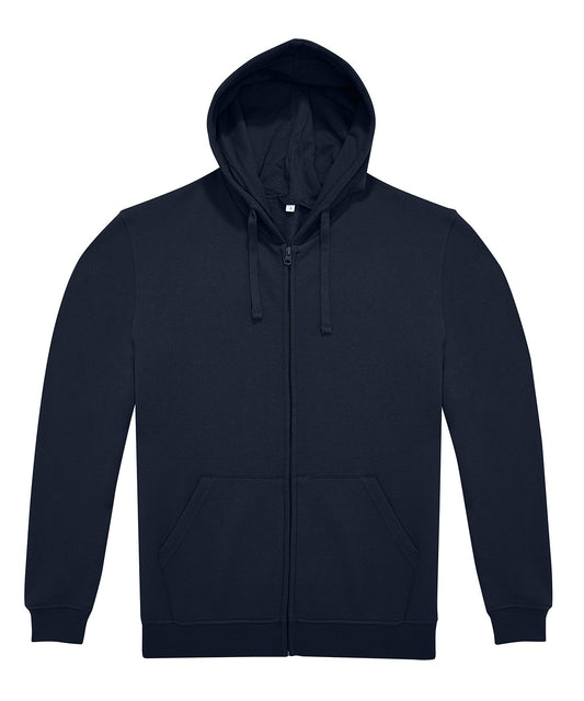 Navy - B&C ID.224 zip hoodie