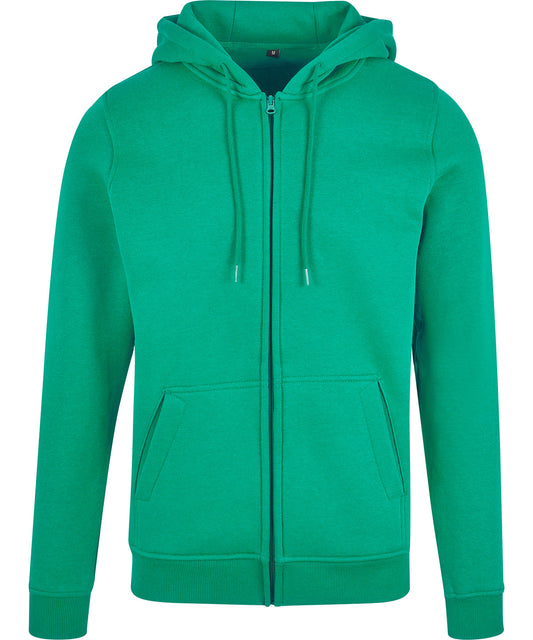 Grass Green - Heavy zip hoodie