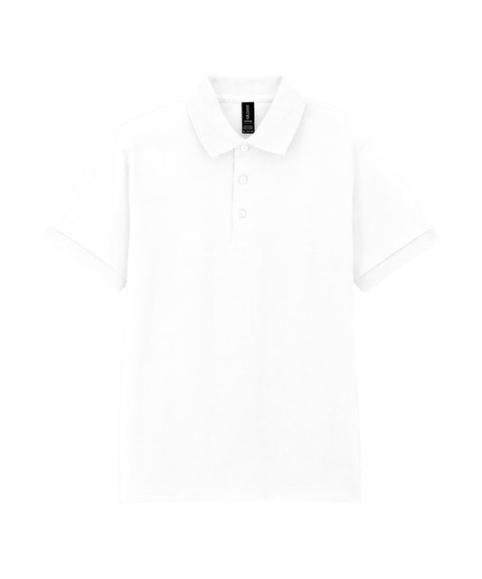 White - DryBlend® Jersey knit polo