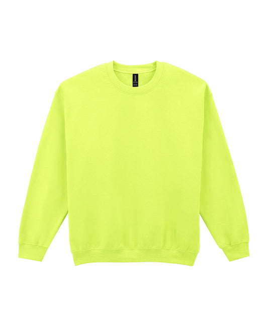 Safety Green* - Heavy Blend™ adult crew neck sweatshirt