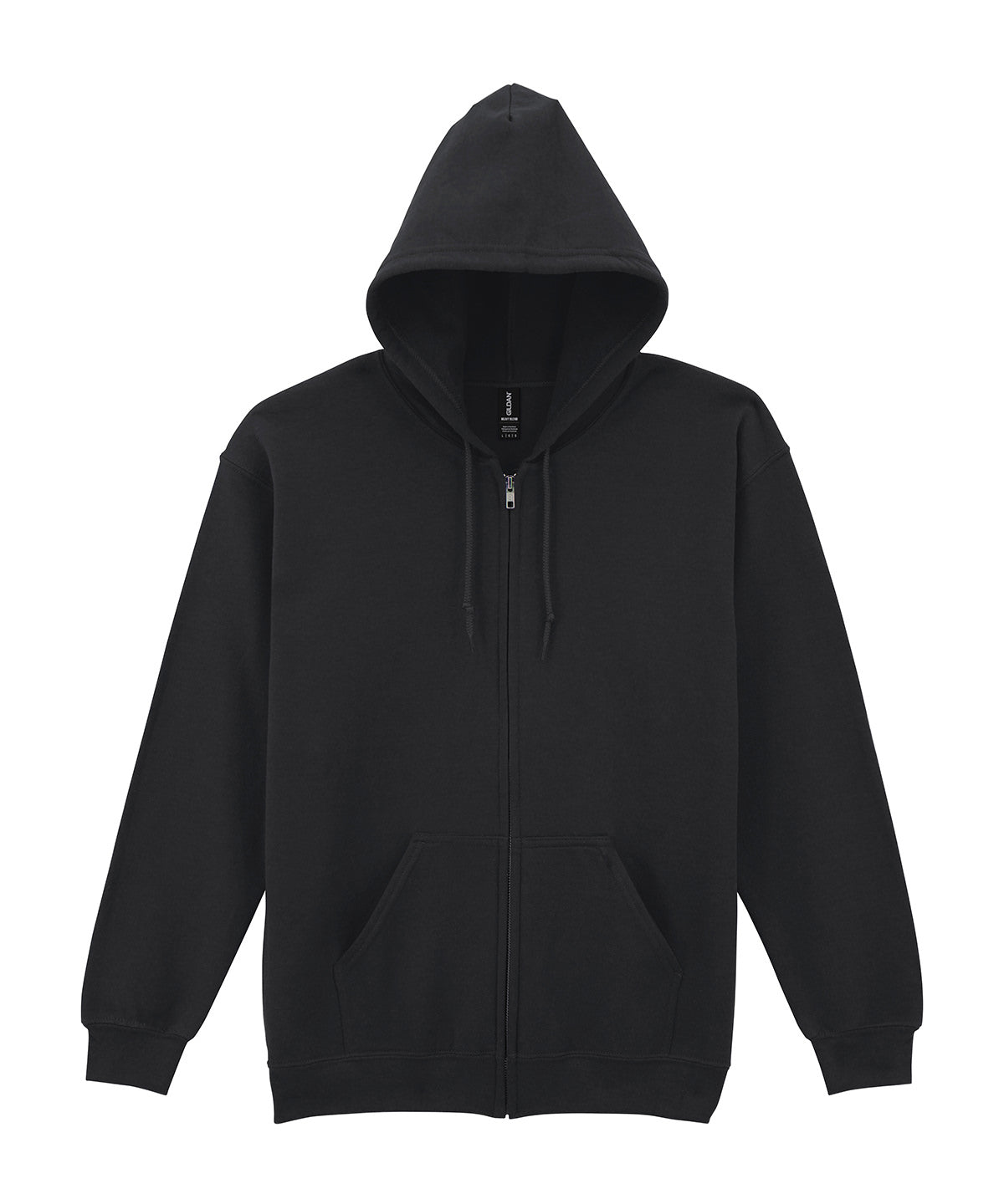 Black*† - Heavy Blend™  full zip hooded sweatshirt