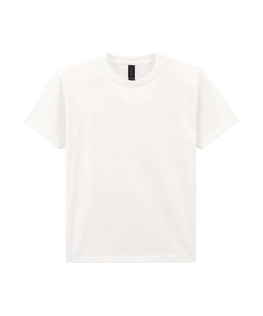 White - Light cotton youth t-shirt