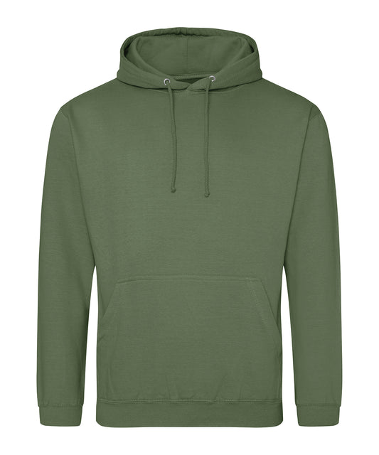 Earthy Green - College hoodie