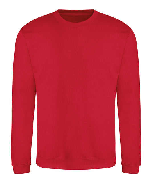 Fire Red*† - AWDis sweatshirt