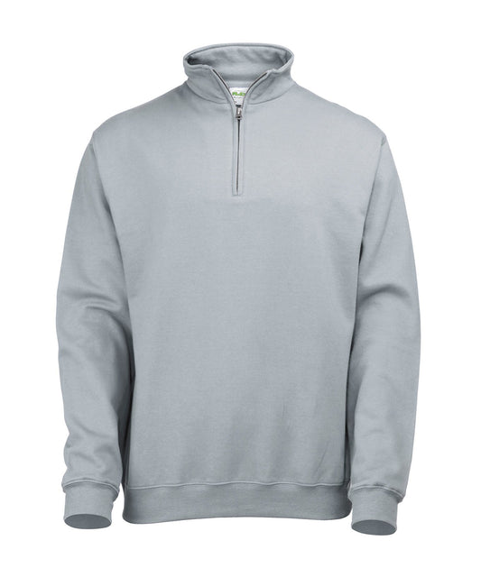 Heather Grey - Sophomore ¼ zip sweatshirt