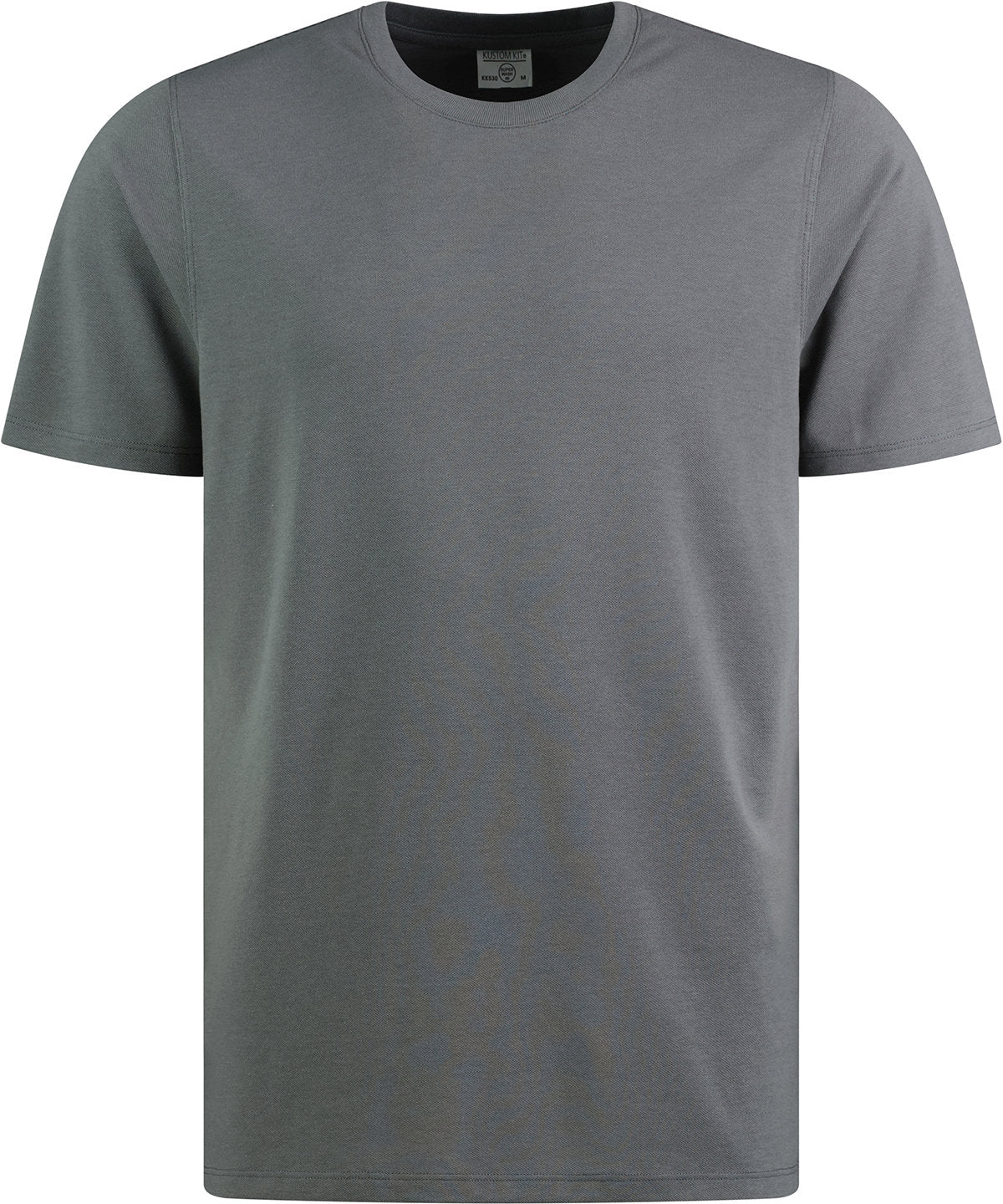 Charcoal - Superwash® 60° piqué tee (regular fit)