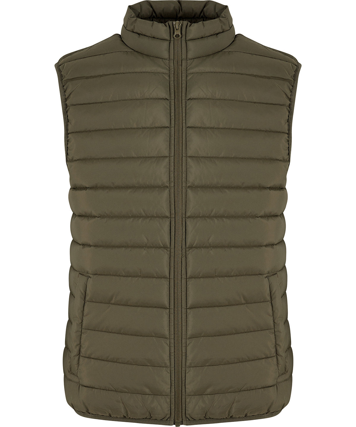 Olive - Women’s light puffer vest