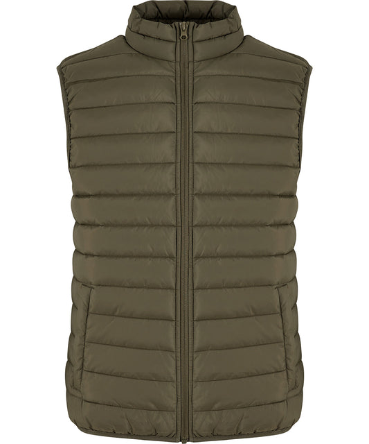 Olive - Women’s light puffer vest