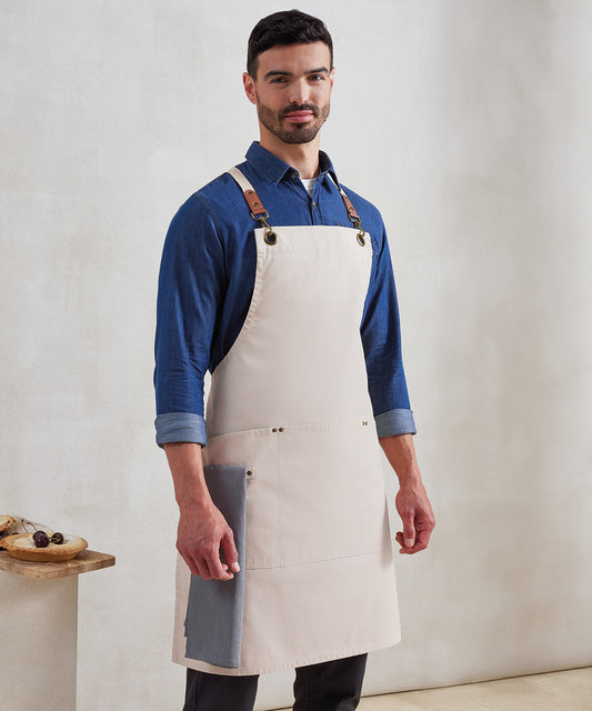 Premier - Clip ‘n’ Clasp cross-back bib apron