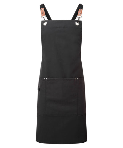Clip ‘n’ Clasp cross-back bib apron