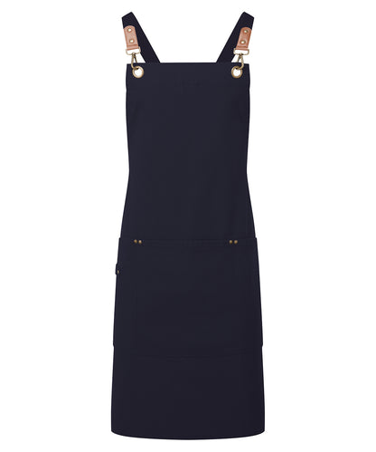 Clip ‘n’ Clasp cross-back bib apron