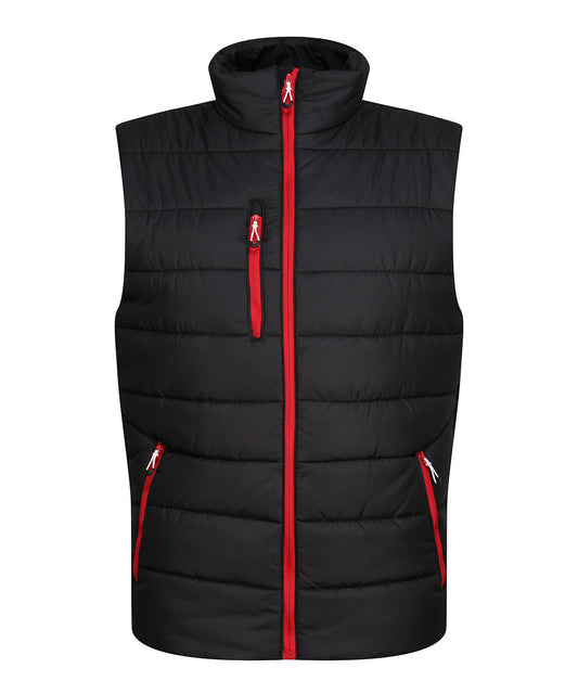 Black/Classic Red - Navigate thermal bodywarmer