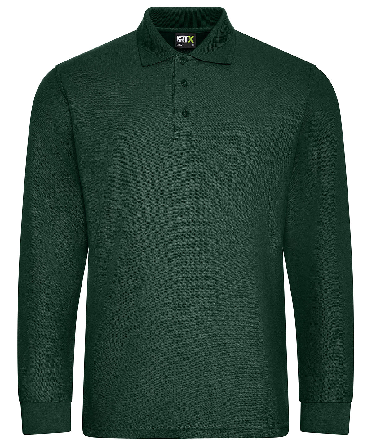 Bottle Green - Pro long sleeve polo