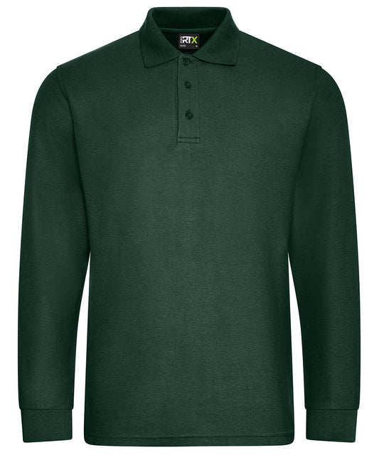 Bottle Green - Pro long sleeve polo