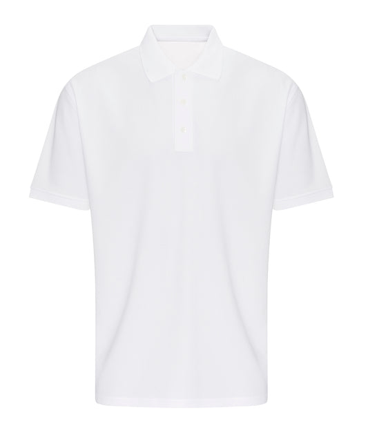 White - Pro wicking polo