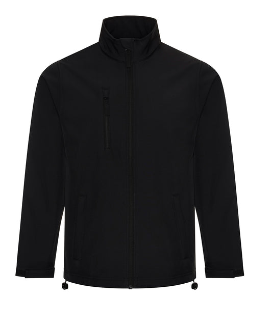 Black - Pro three-layer softshell jacket