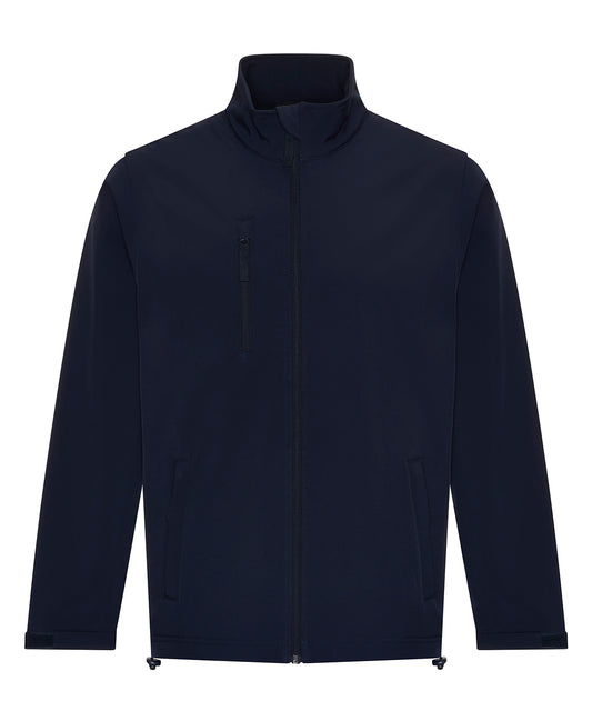 Navy - Pro three-layer softshell jacket
