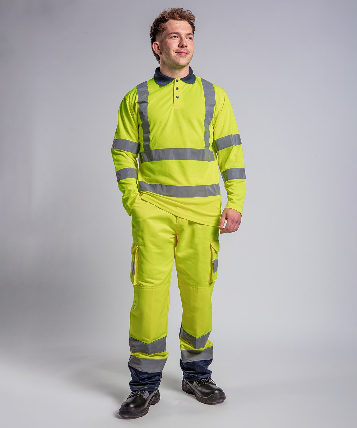 ProRTX - High visibility long sleeve polo